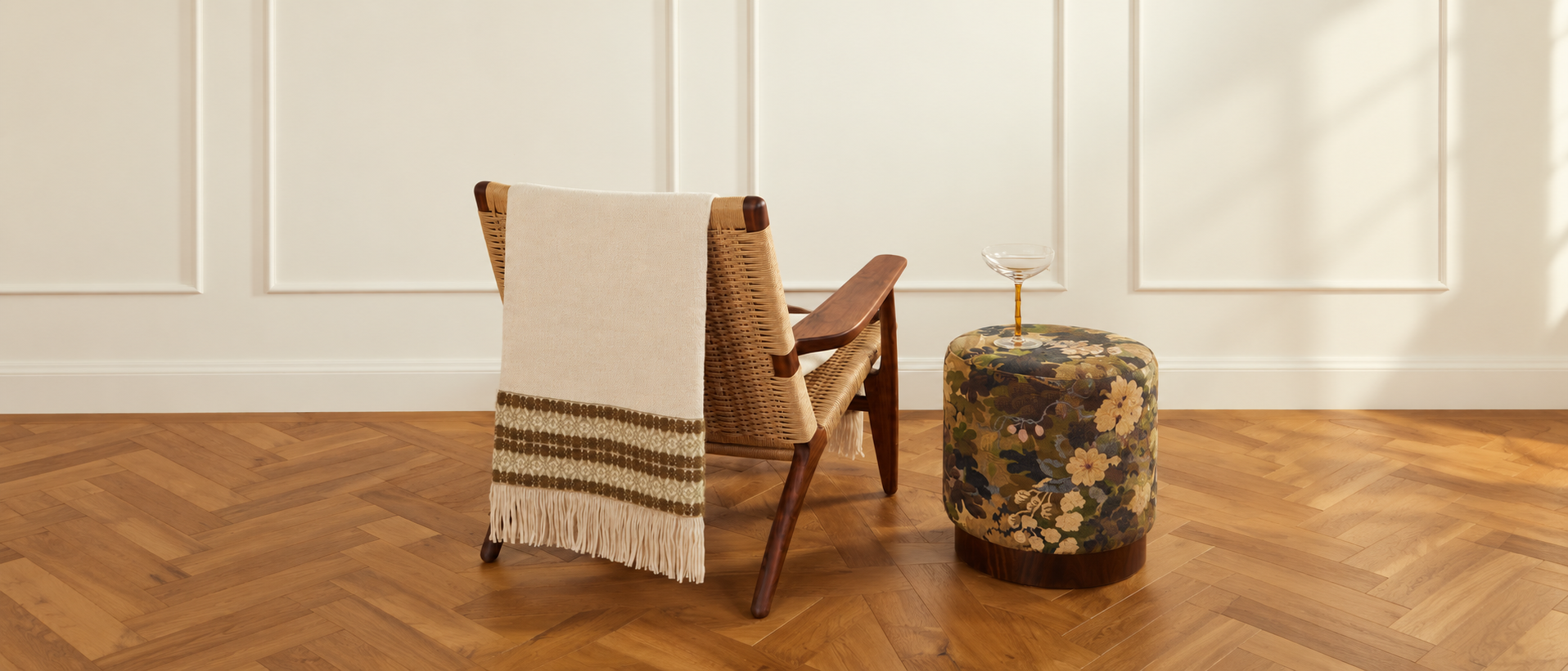Calm and comfortable home interior