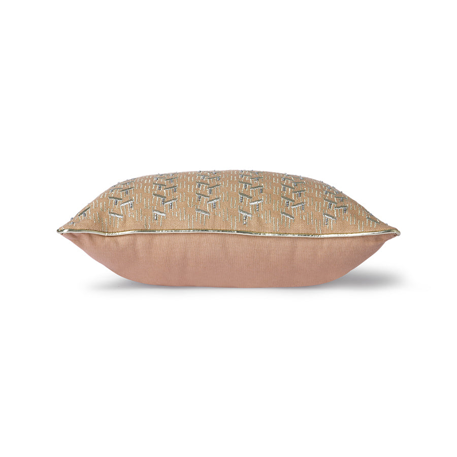 Pillow with silver trim - Image 2